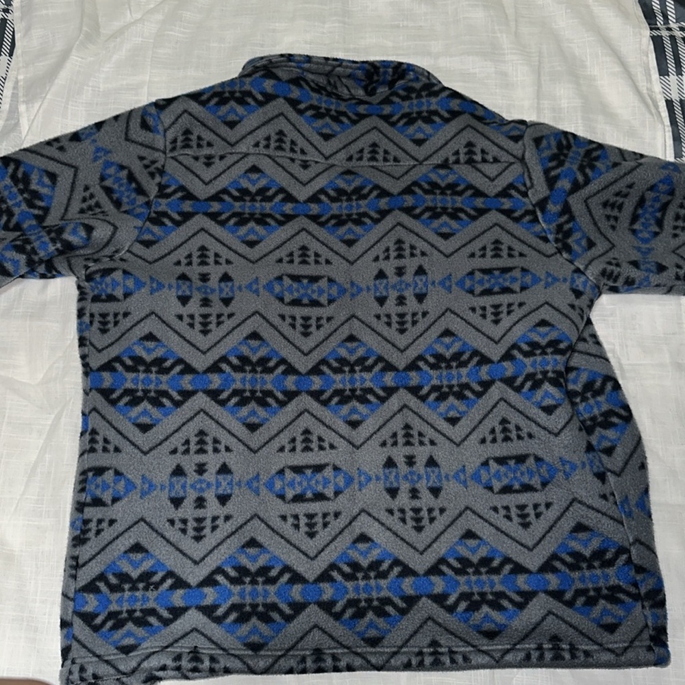Original Deluxe Blue, Grey, and Black Military and Field Jacket. Men size XL. - Picture 4 of 6